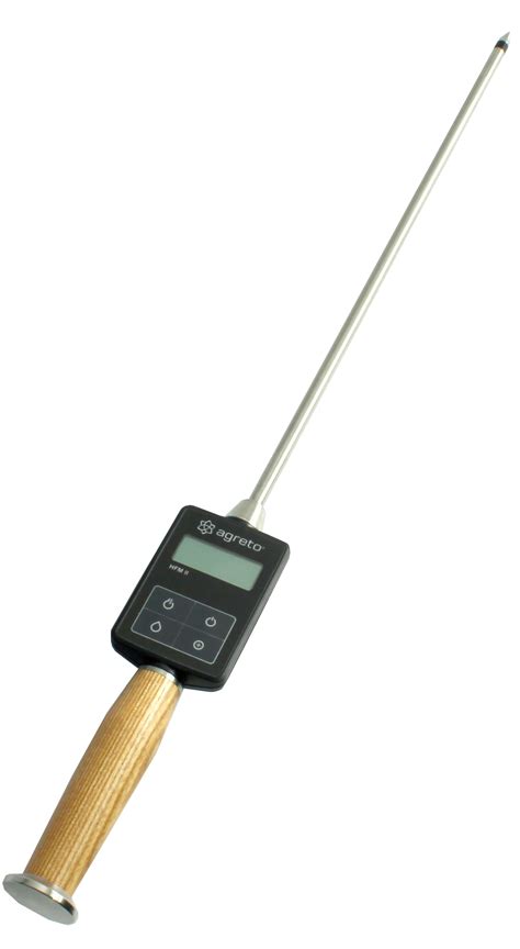 custom hay moisture meter|hay temperature and moisture tester.